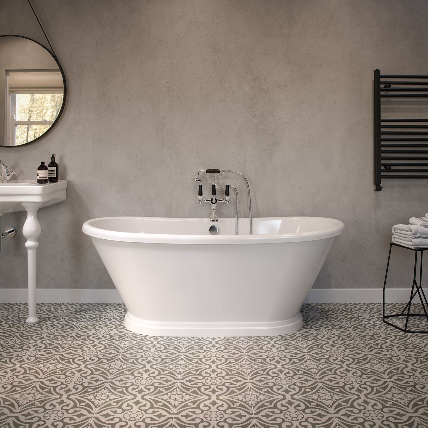Empire F/Standing Bath 1655X750 & Plinth