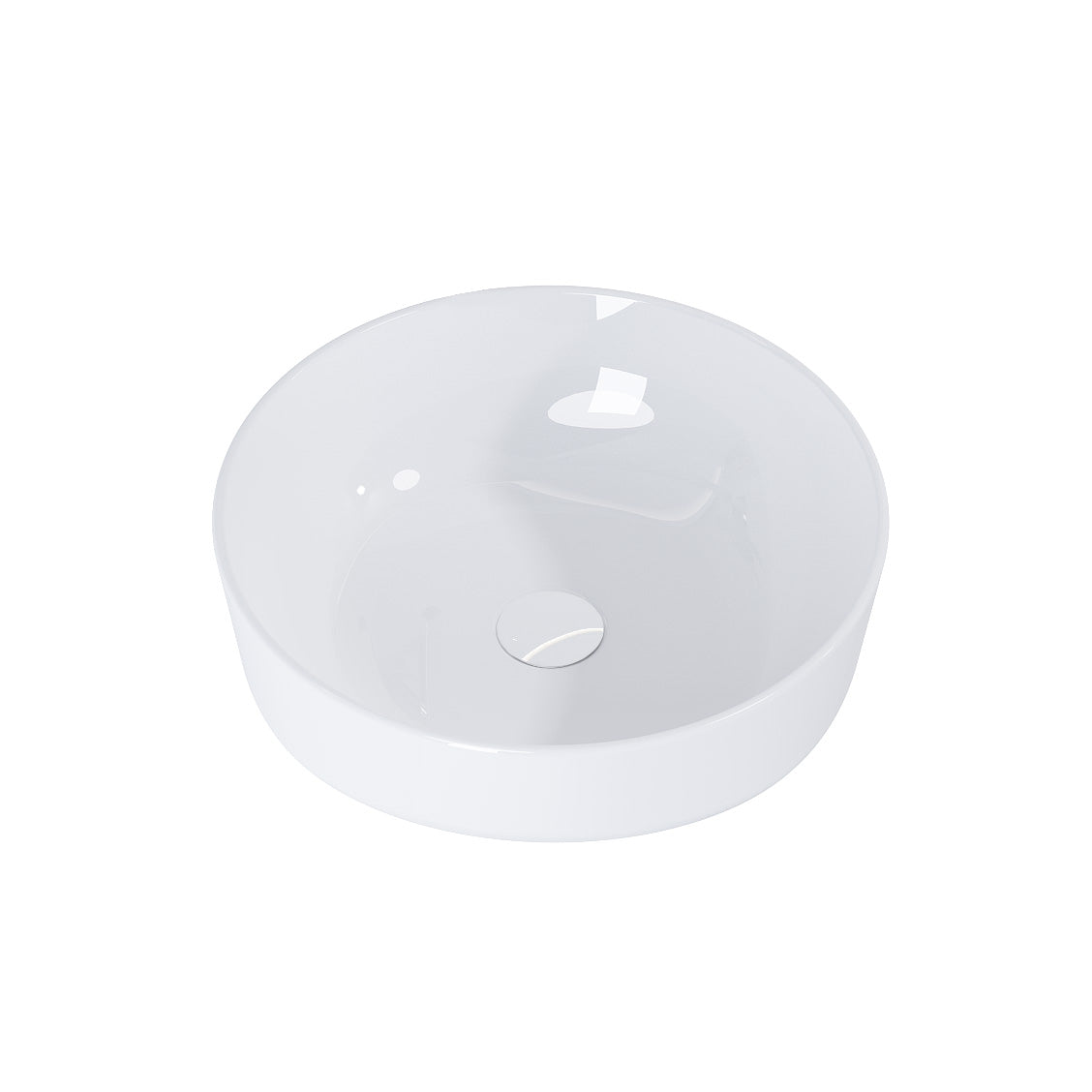 Aquatrend Countertop Round Basin & Waste