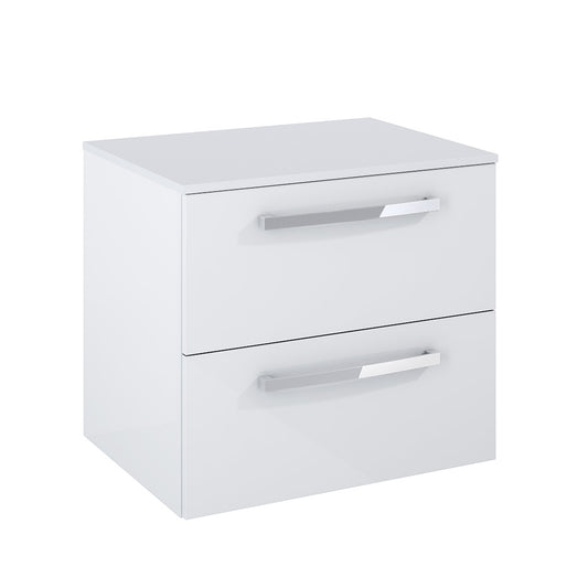 Aquatrend 600 W/Hung Unit Gloss White