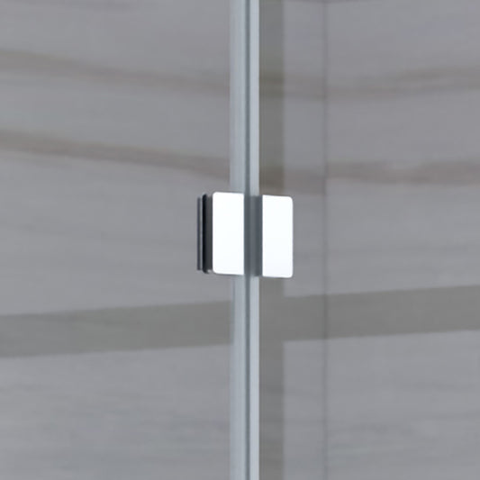 Mineral Walk-In Hinge Pack Chrome