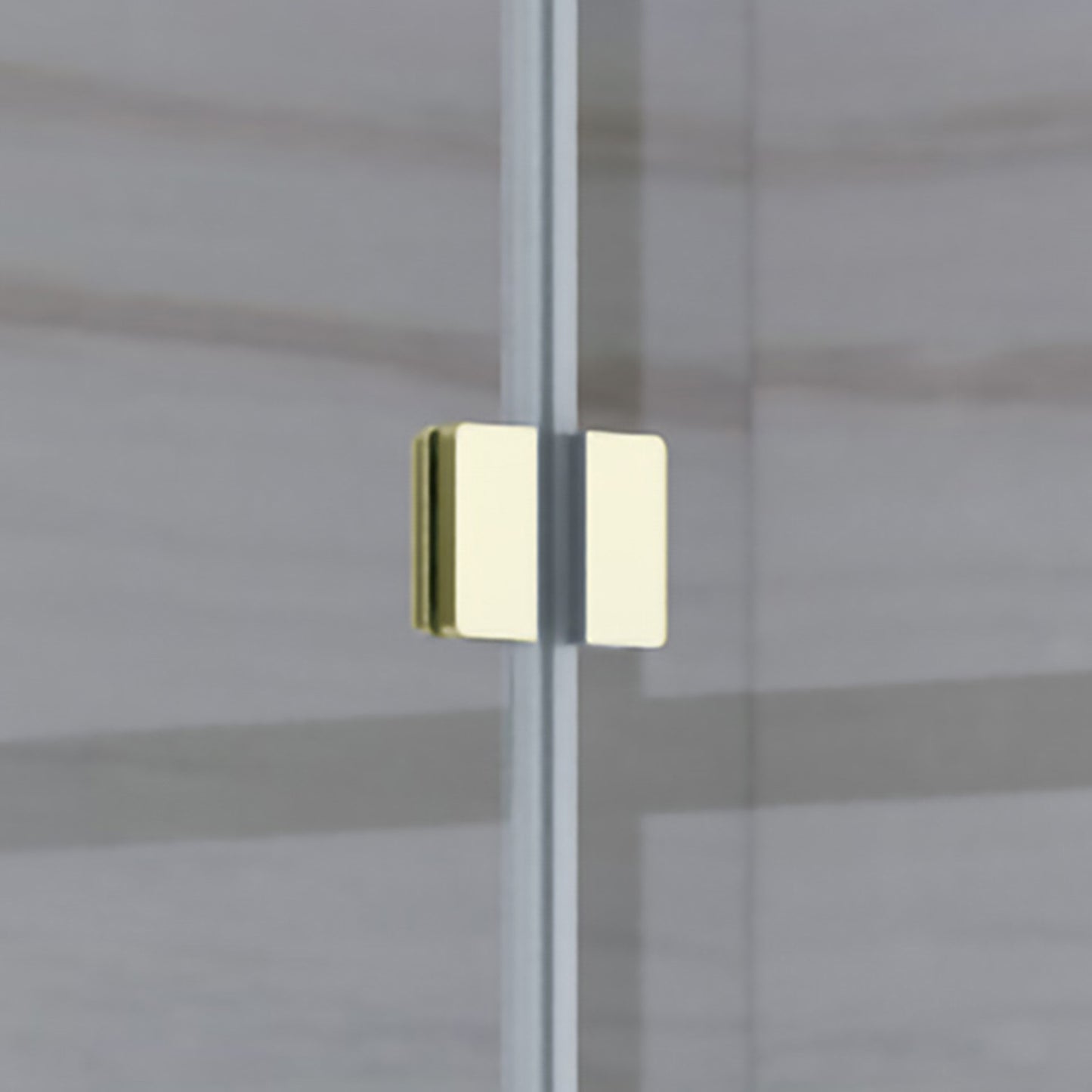 Mineral Walk-In Hinge Pack Brushed Brass