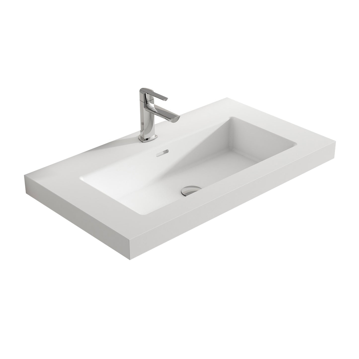 Nantes 800 Basin Mineral Matt White