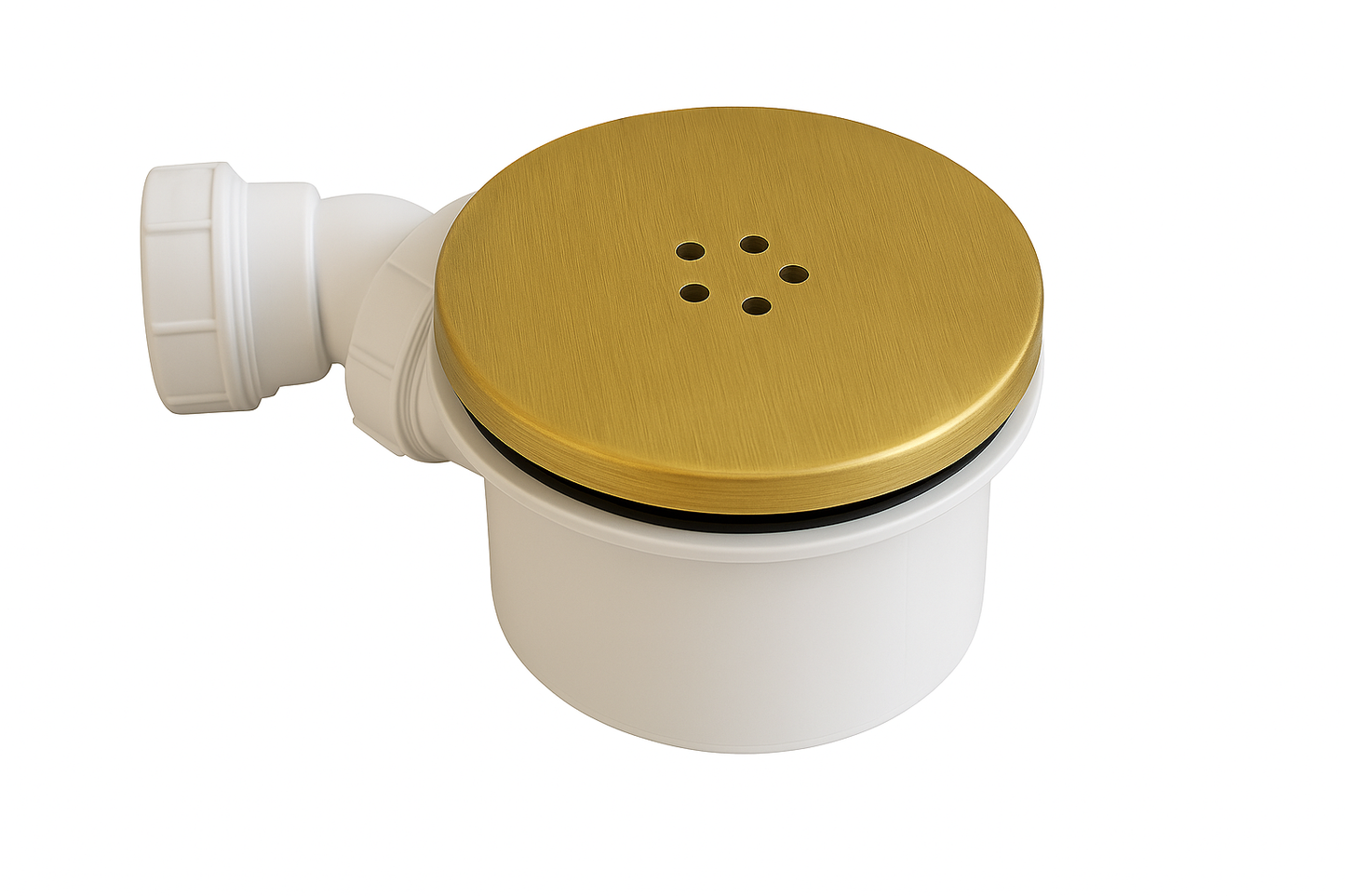 Fastflow 90Mm Shower Waste Brush Brass
