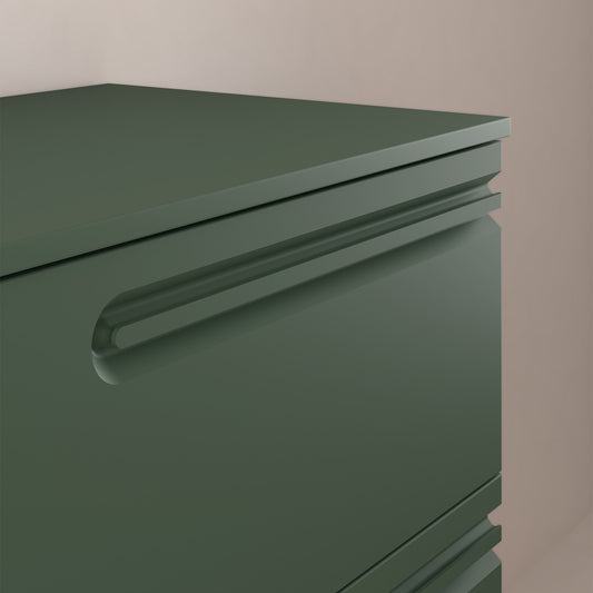 Econic 60Cm 2Dr W/H Unit Forest Green R/H