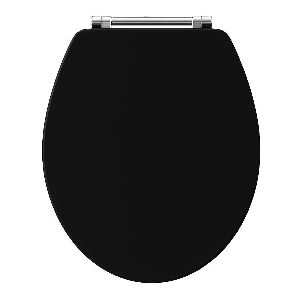 New Holborn Seat Black-Chrome Hinge