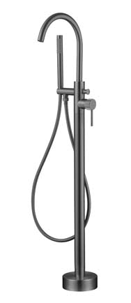 Mineral Fluted F/Stand B.S.M Gunmetal Grey