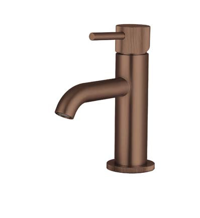 Mineral Fluted Basin Mono B/Bronze