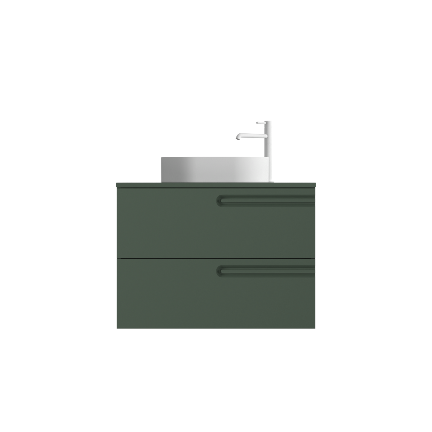 Econic 80Cm 2Dr W/H Unit Forest Green