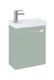 Aquatrend 450 W/Hung Set Matt Sage Green