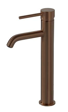 Mineral Tall Mono Basin Mixer B/Bronze