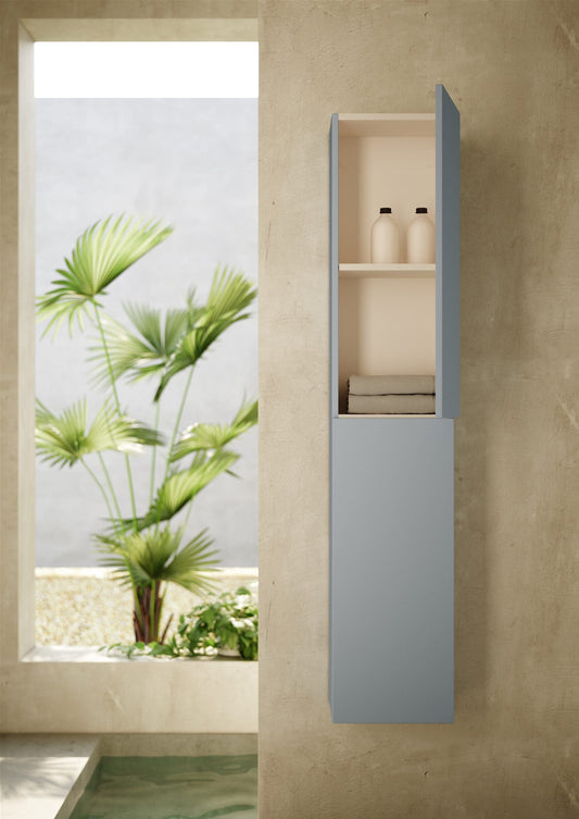 Logika 2Dr Tall Unit Pure Blue