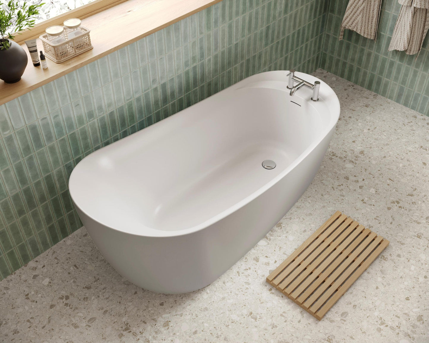 Ophelia Freestanding Bath 1700 Black