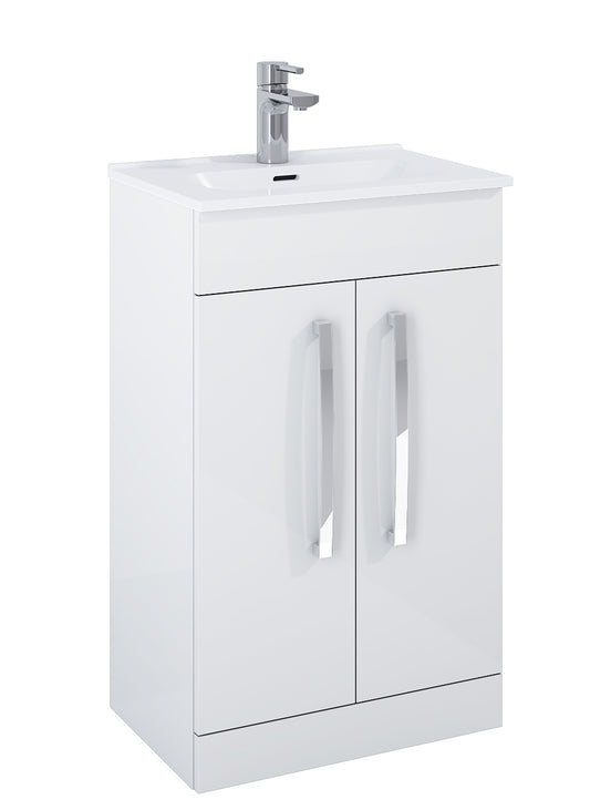 Aquatrend 500 F/Stand Set Gloss White