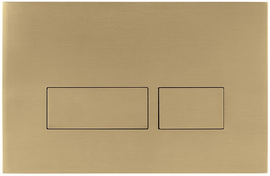 Trend Flush Plate Brushed Brass