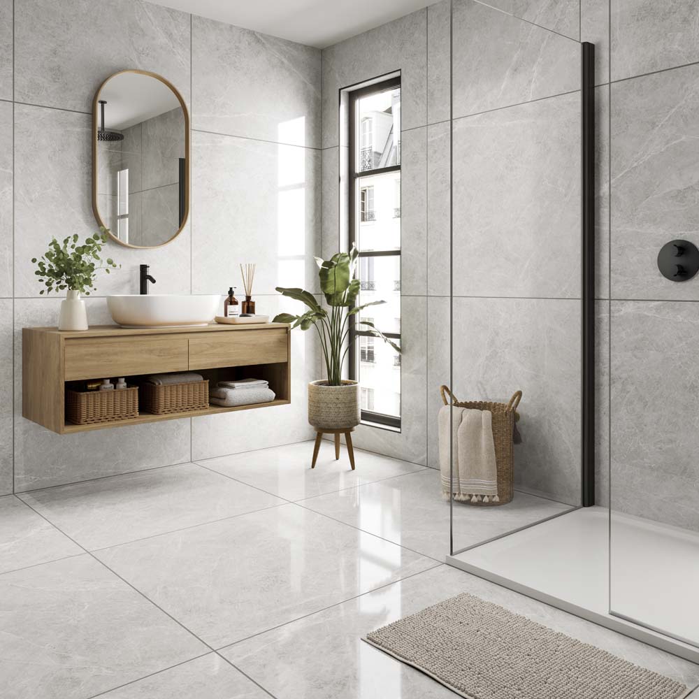 Allegra Pearl Wall & Floor Tile