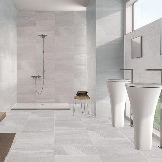 Derwent White Wall & Floor Tile