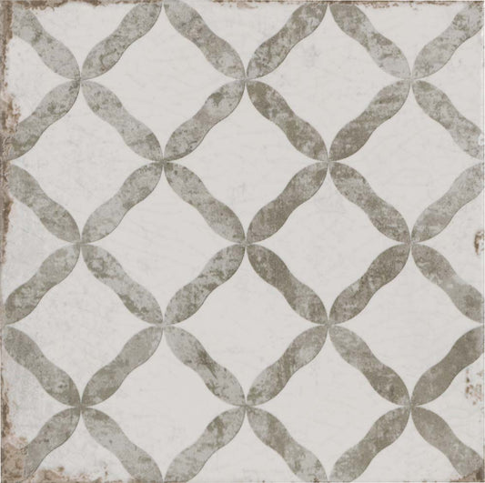 Garcia Trellis Grey Wall & Floor Tile