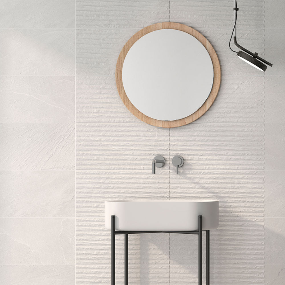 Garonne Moon Lined Wall Tile
