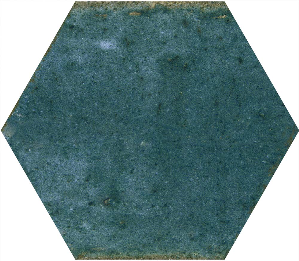 Hope Blue Hexagon Wall Tile