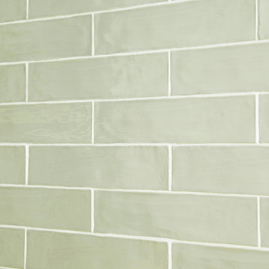 Handmade Sage Wall Tile