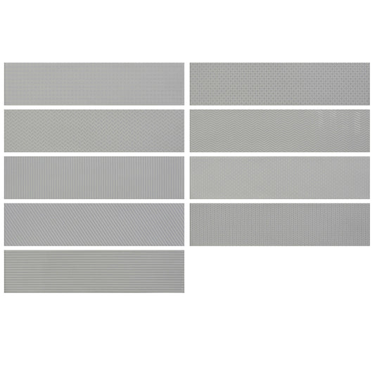 Gradient Patterns Grey Wall Tile