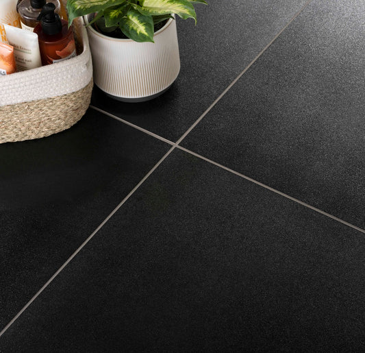Sugar Black Wall & Floor Tile