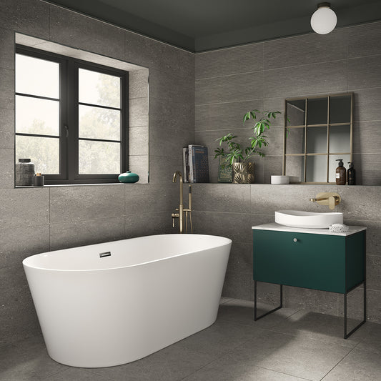 Kalksten Anthracite Wall Tile