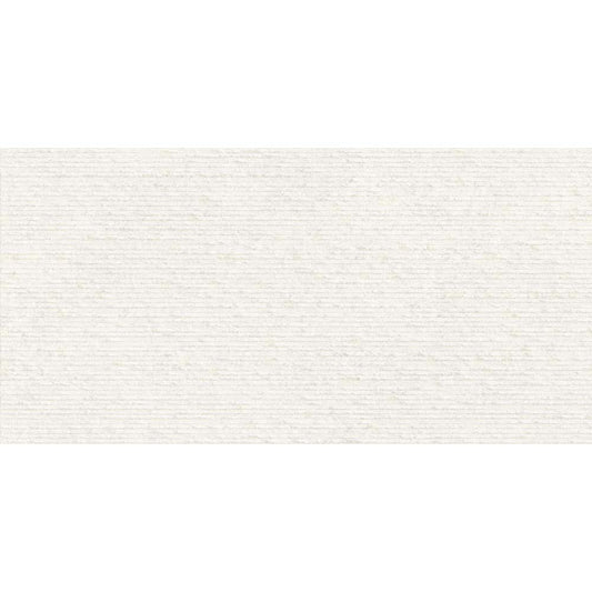 Veronica White Linear Décor Wall Tile