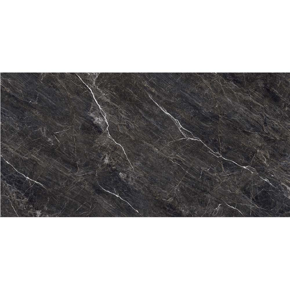 Zeus Midnight Black Wall & Floor Tile