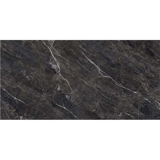 Zeus Midnight Black Wall & Floor Tile