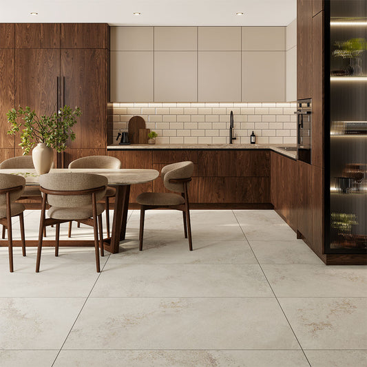 Columbia White Wall & Floor Tile