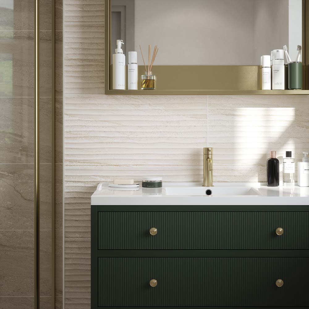 Laurent Beige Decor Wall Tile