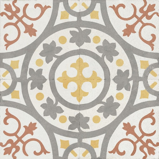 Zayda Yellow Multi Wall & Floor Tile