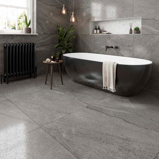 Frontera Silver Wall & Floor Tile