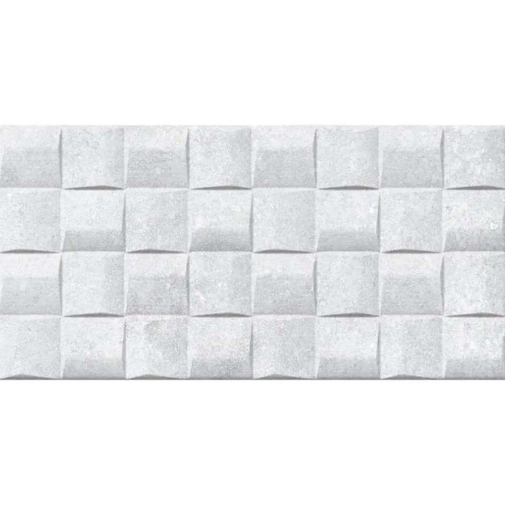 Polesden Art Decor White Wall Tile