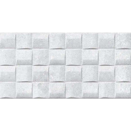 Polesden Art Decor White Wall Tile