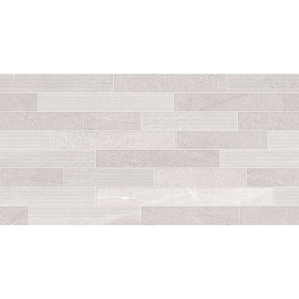 Norwick White Décor Wall Tile