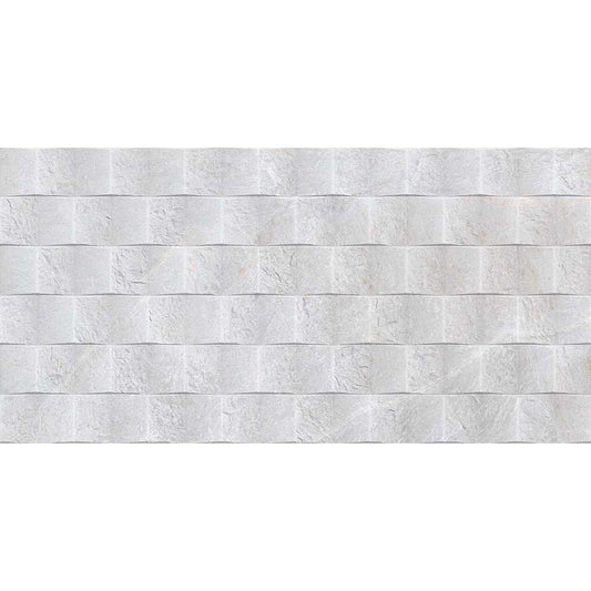 Masaya White Décor Wall Tile