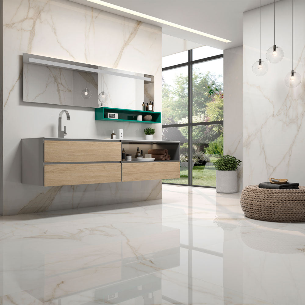 Tholos Gold Wall & Floor Tile
